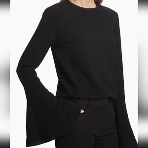 FRAME Flutter Sleeve Top